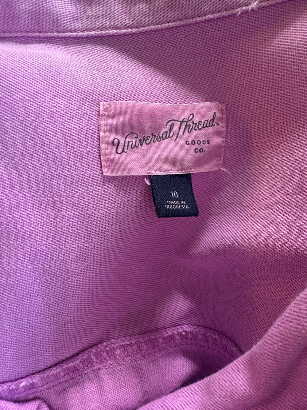 Utility Jumpsuit in Vibrant Lilac - Picture 7 of 8